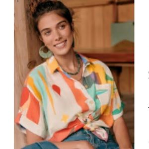 SÉZANE X G.KERO short sleeved button down